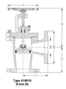 Screwdown Check-Valves (SDNR), PN 16/DN40 straight type or angle type, DIN 86252-01