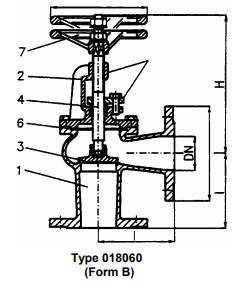 Stop-Valves and Angle Stop-Valves, PN 10/16, DN200
