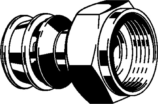 Raxofix, connection screw fitting, 762 759