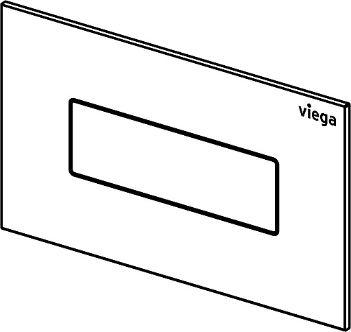 nan, WC flush plate for Prevista, 833 091