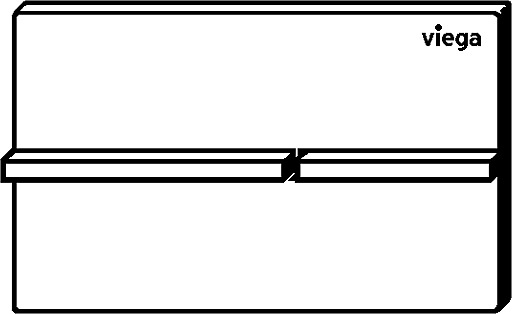 nan, WC flush plate for Prevista, 773 670