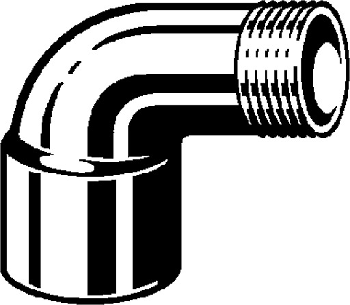 nan, adapter elbow 90°, 467 715