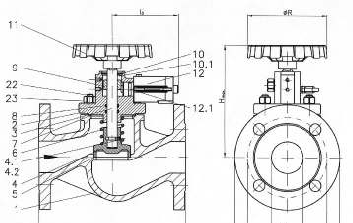 Remote Controlled quick-closing valves, PN 16/DN25