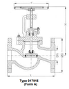 Screwdown Check-Valves (SDNR), PN 16/DN65 straight type or angle type, DIN 86252-02