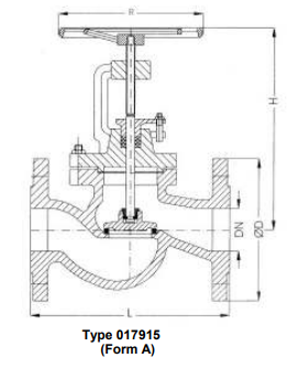 Screwdown Check-Valves (SDNR), PN 16/DN200 straight type or angle type, DIN 86252-02