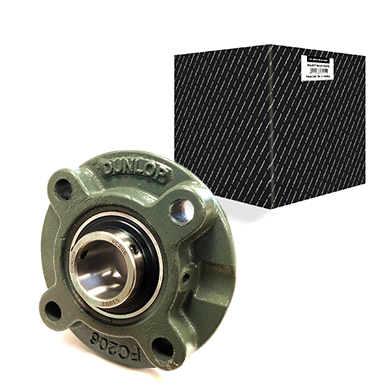 ROUND FLANGED BEARING UNIT,UCFC204/20MM DUN