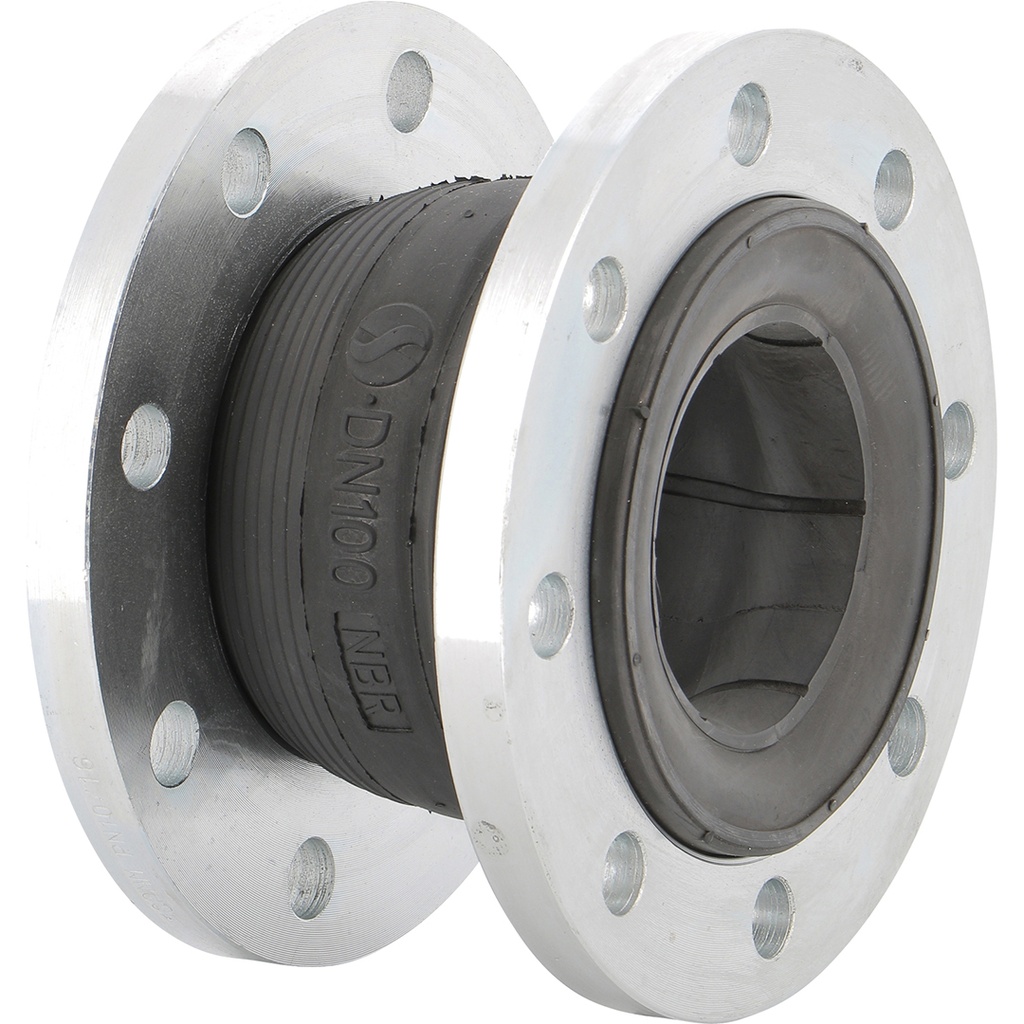 RUBBER EXPANSION JOINT 1503 PN10 DN200 NBR single wave/Steel flanges  