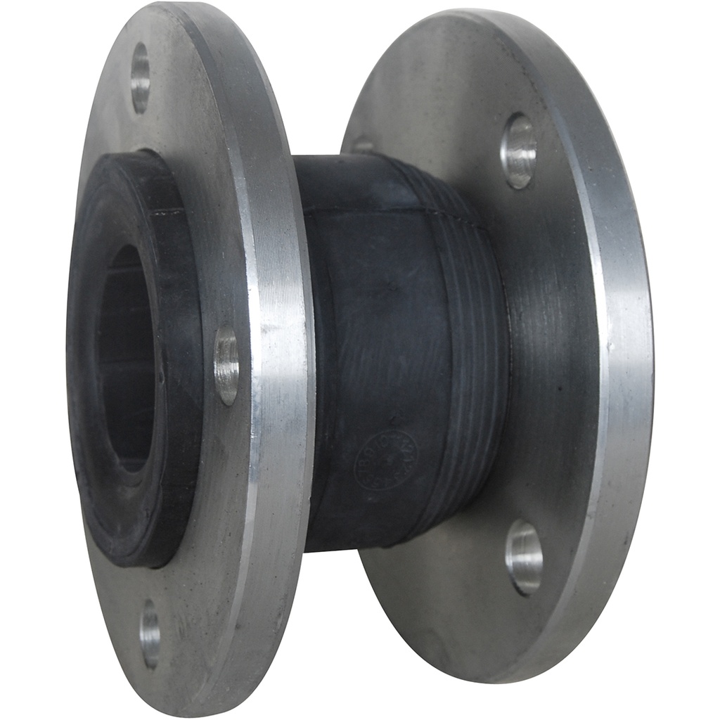 RUBBER EXPANSION JOINT 1506 PN10 DN125 NBR single wave/Steel flanges L=130mm  