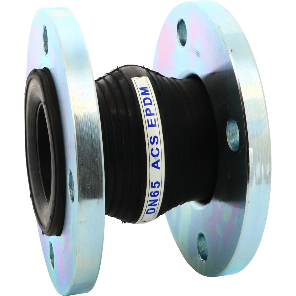 RUBBER EXPANSION JOINT 1507 ACS DN32 EPDM single wave/Steel flanges L=130mm  