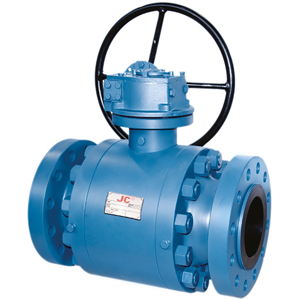 CARBON ST. TRUNNION BV 6015AICG DN200 ANSI150/ CF8M BALL/ PTFE+GRAPH SEAT  