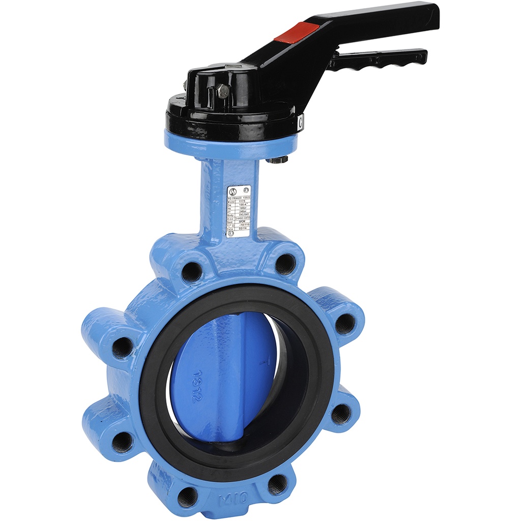 BUTTERFLY V.1175 DN250 PN16 DN250 EN-GJS-400-15/Epoxied EN-GJS-400-15/EPDM  