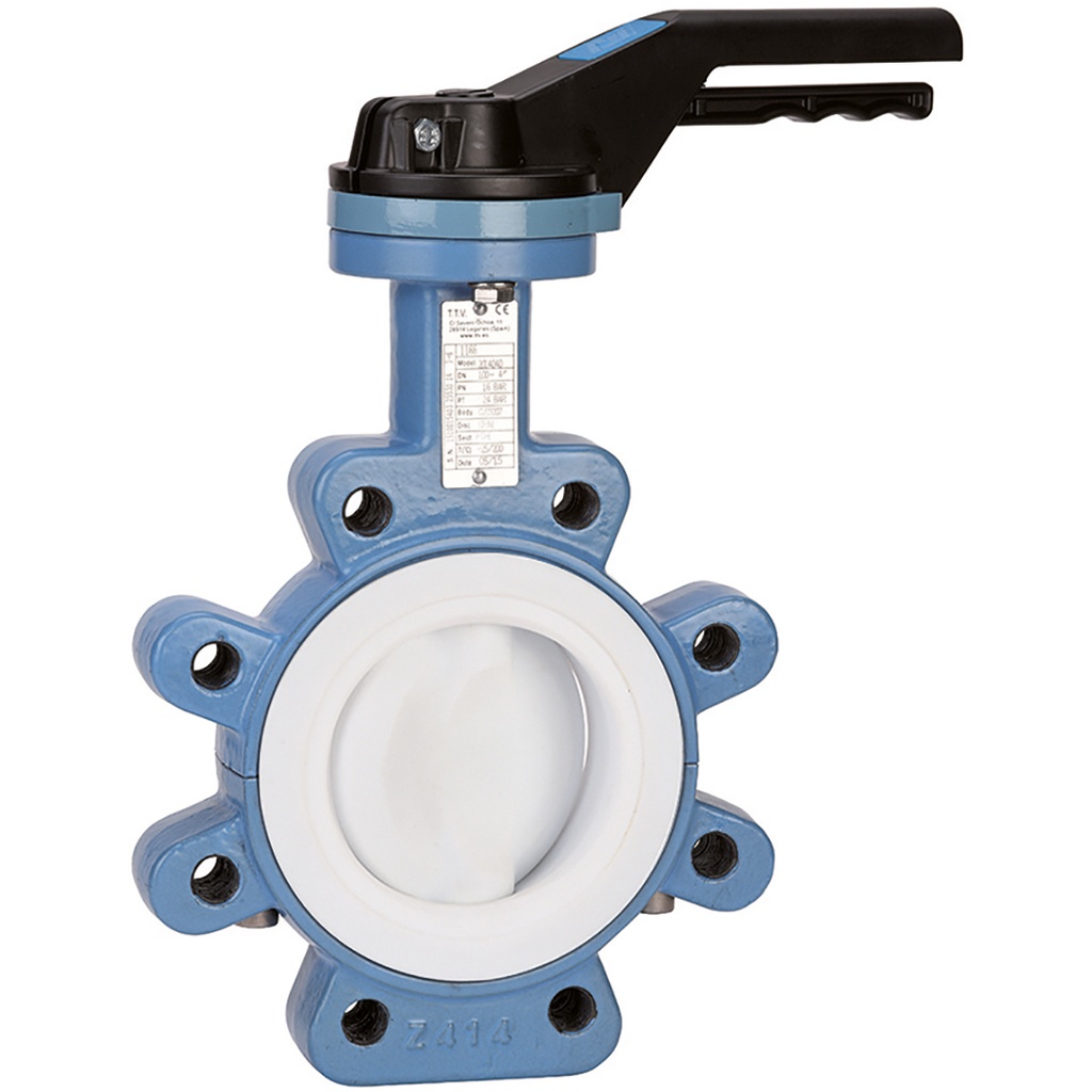 BUTTERFLY V. 1165 PN10/16 DN100 Lug EN-GJS-500-7/CF8M+PTFE/PTFE NOT A STOCK ITEM - ON REQUEST