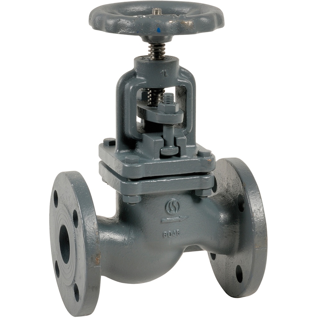 CAST IRON GLOBE V. 470 PN16 DN250 EN-GJL-250 body & globe  
