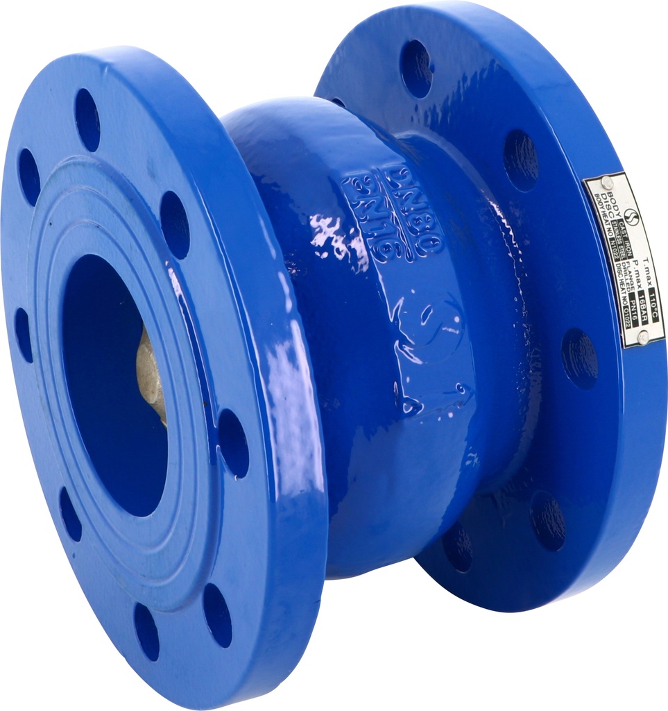 CAST IRON CHECK V. 369 PN16 DN100 EN-GJL-250 Spring check EPDM seat  