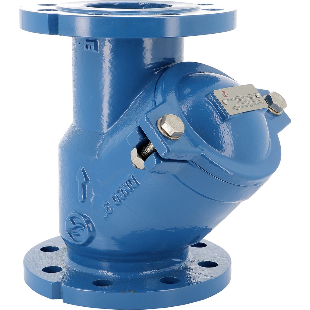 DUCTILE IRON BALL CHECK V.332 PN10 DN250 EN-GJS-400-15/NBR coated steel ball  
