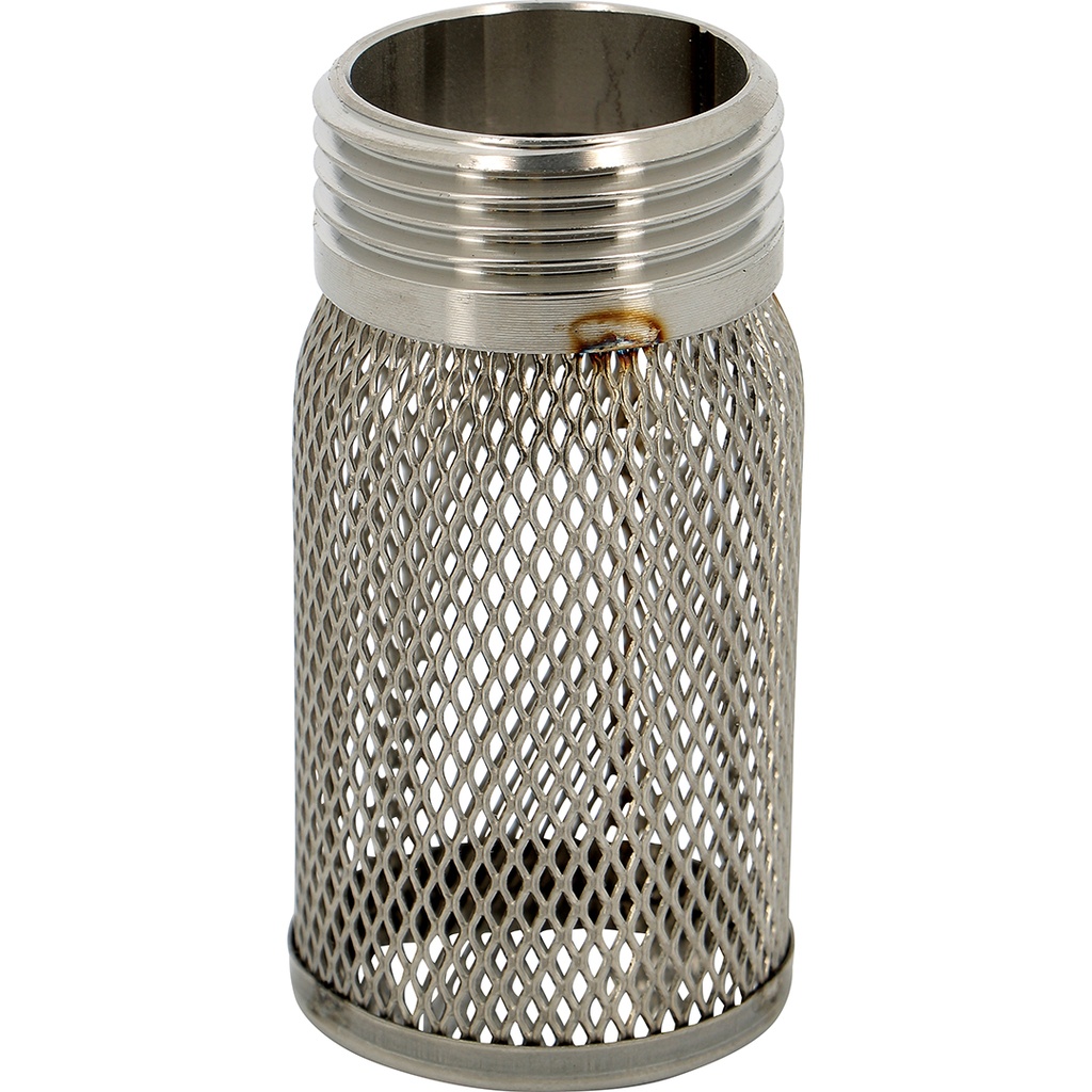 ST. STEEL STRAINER BASKET 391 BSP 4" FF F316  