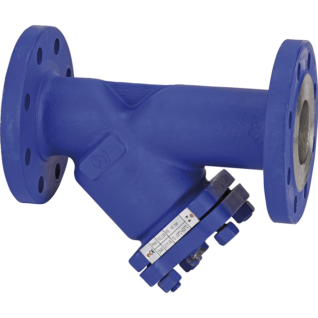 CARBON STEEL Y-STRAINER 235 PN40 DN200 A216WCB body / F304 screen High temp.  