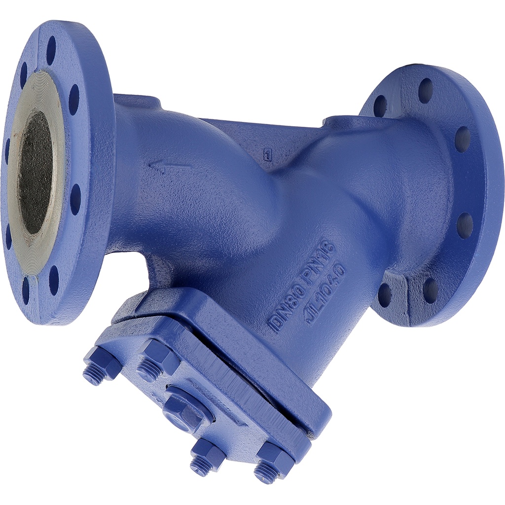 CAST IRON Y-STRAINER 236 PN10/16 DN50 EN-GJL-250 body / F304 screen High temp.  