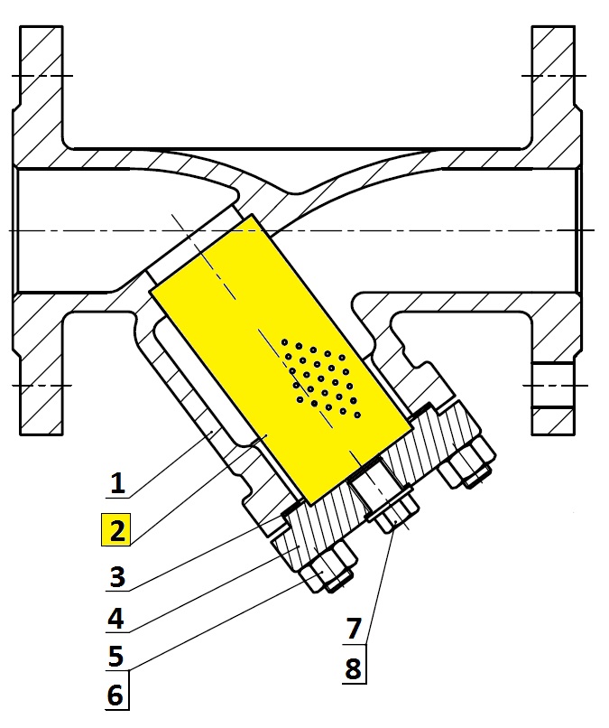 SCREEN FOR FILTER 235 DN32    