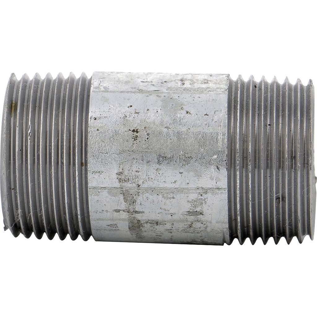 530G - BARREL NIPPLE 2" L1000 GALVANISED  