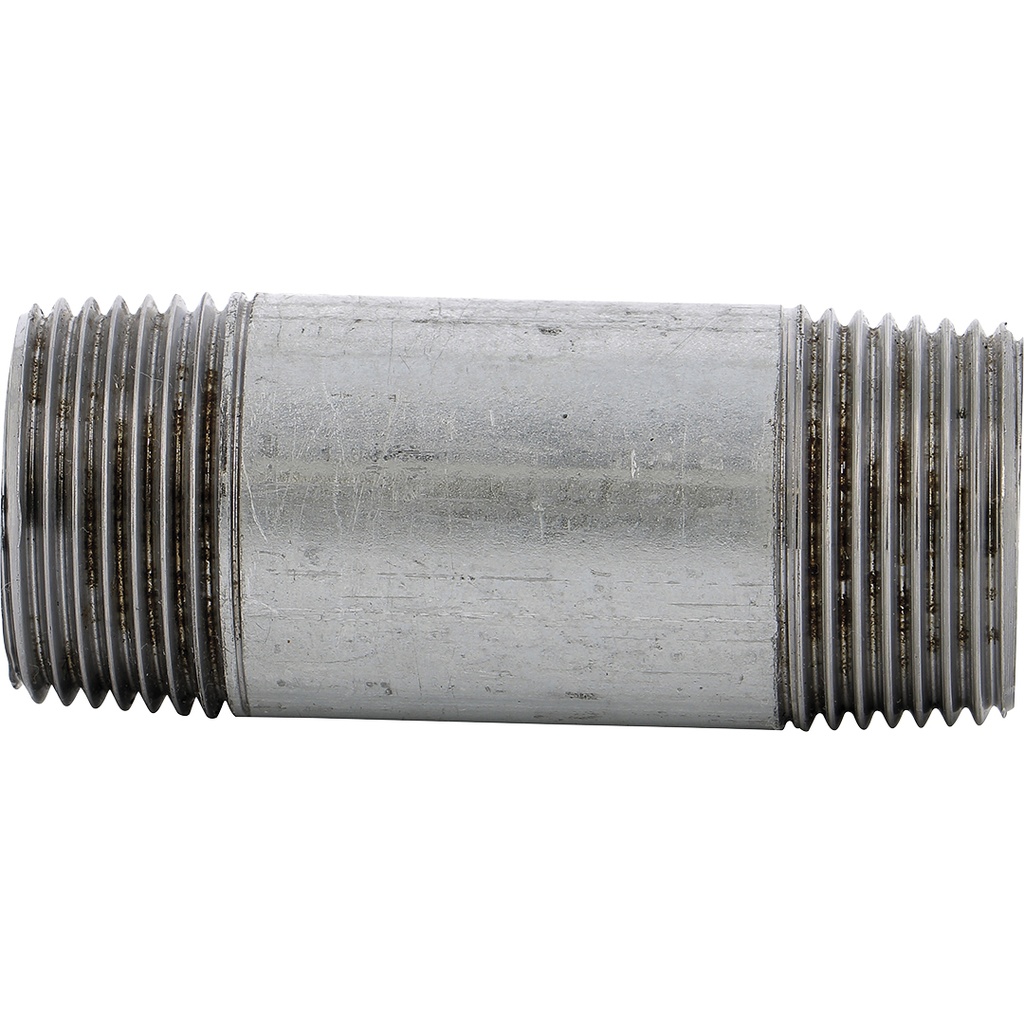 530G - BARREL NIPPLE 1/2" L300 GALVANISED  