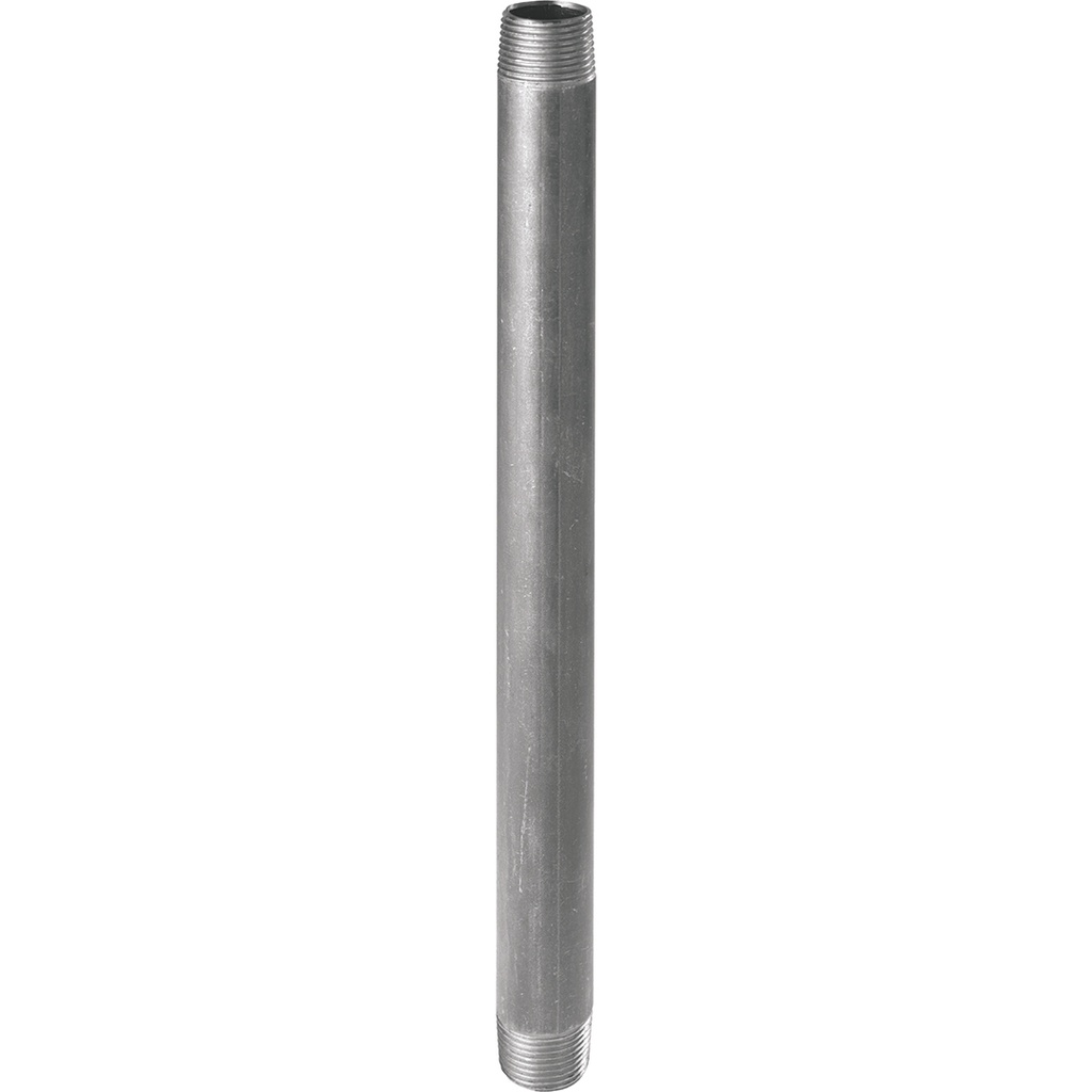 530G - BARREL NIPPLE 3/8" L40 GALVANISED  